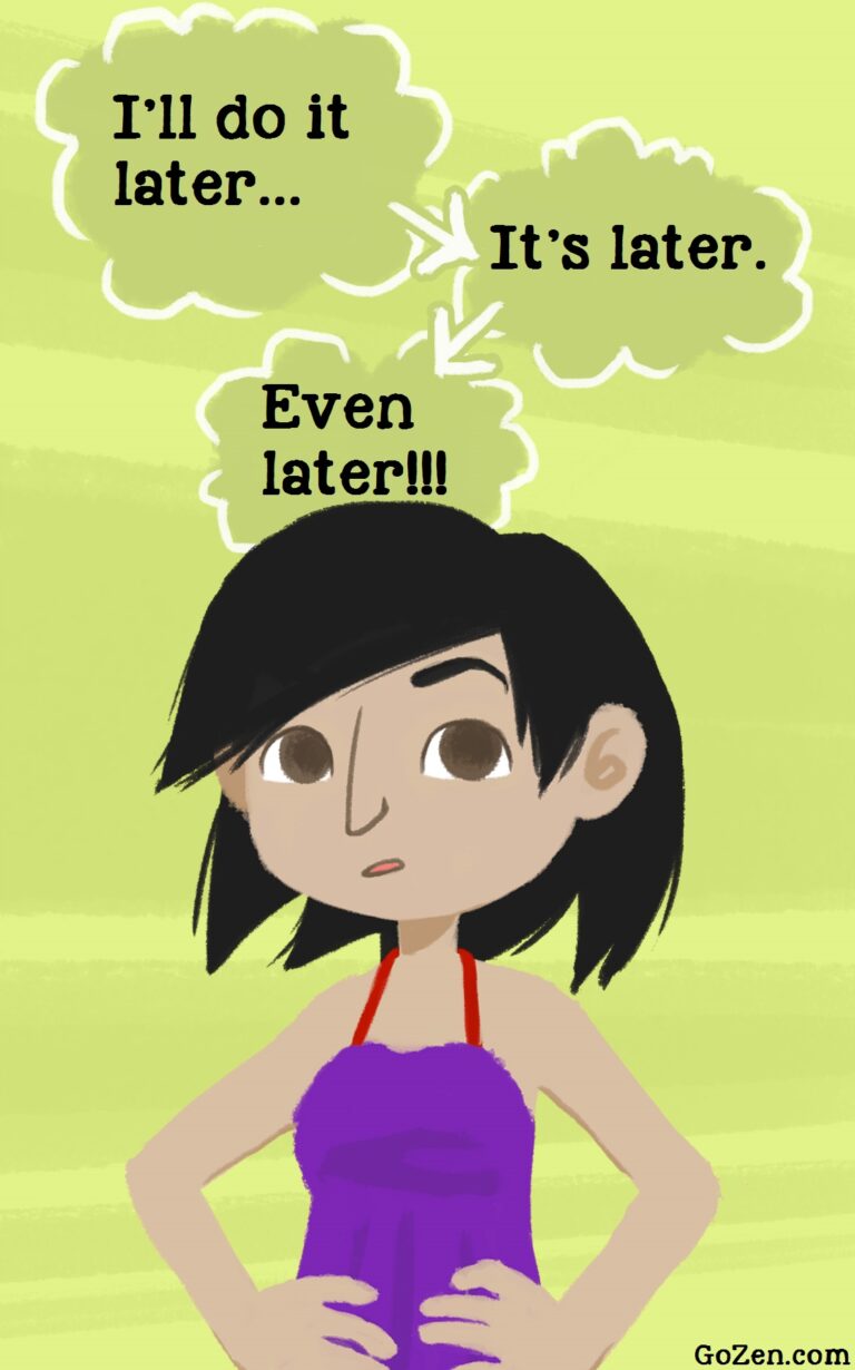 4 Steps to Help Your Child Defeat Procrastination (Illustrated)